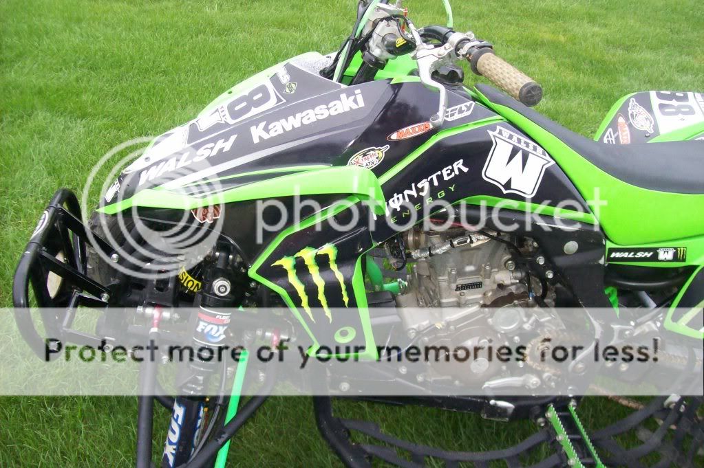 2008 KFX 450r WALSH/FOX Race Quad